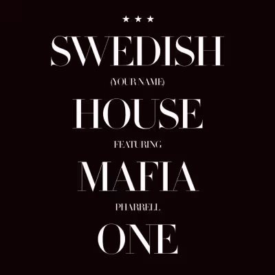 Swedish House Mafia - One (Your Name) [Radio Edit] [feat. Pharrell]